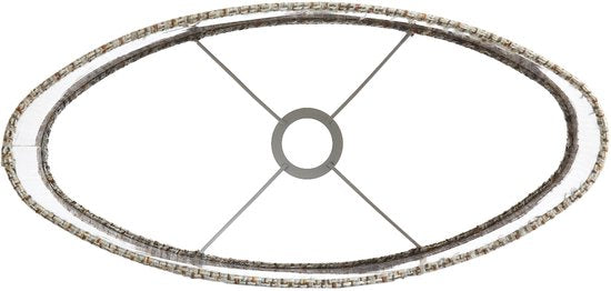 Light & Living - Lampenkap OKAVI - 45x21x32 cm - Bruin