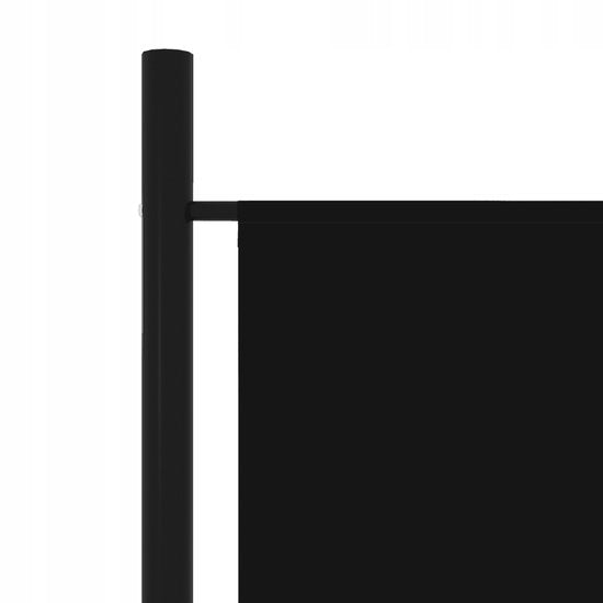 Zwarte Paravent - 6 Panelig - 300x180 cm - Ruimteverdeler