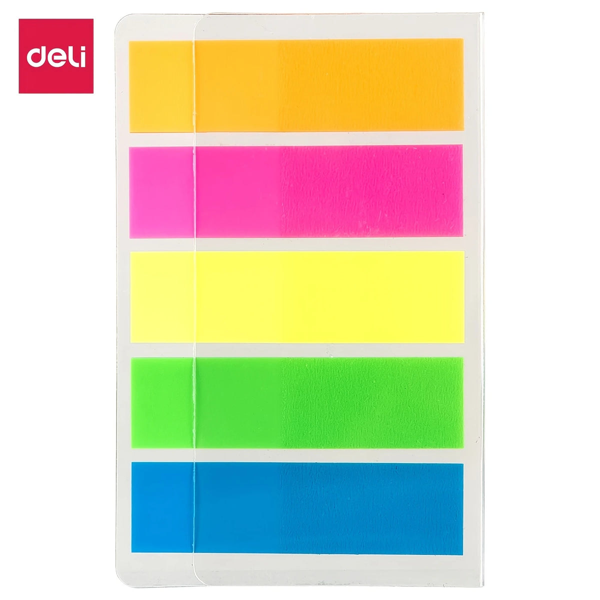 Deli Index Tabs A104 - Assorti - 44x12mm - 20x5 Sheets