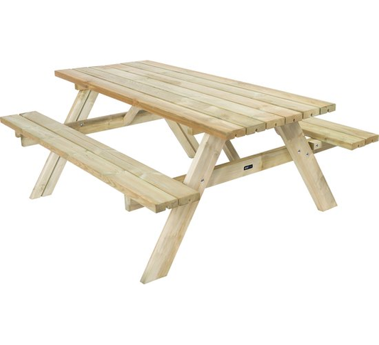 AXI Julie Picknicktafel van hout Klassiek 177 x 154 cm - Naturel