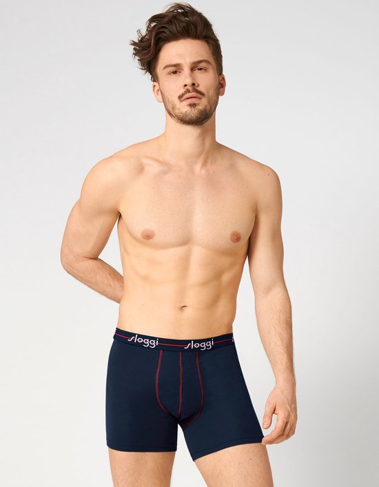 Sloggi Start Hipster heren slips 2-pack – rood & navy – maat XXL