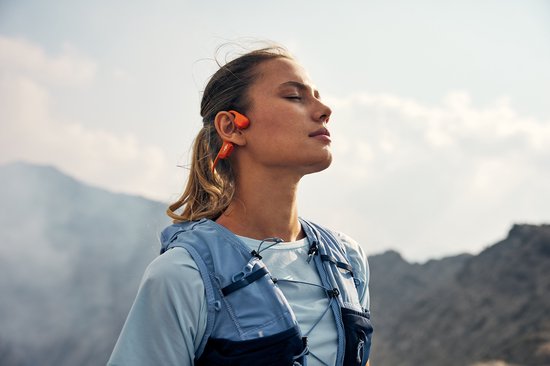 Shokz OpenRun Pro 2 - Bone Conduction - Sporthoofdtelefoon - Oranje