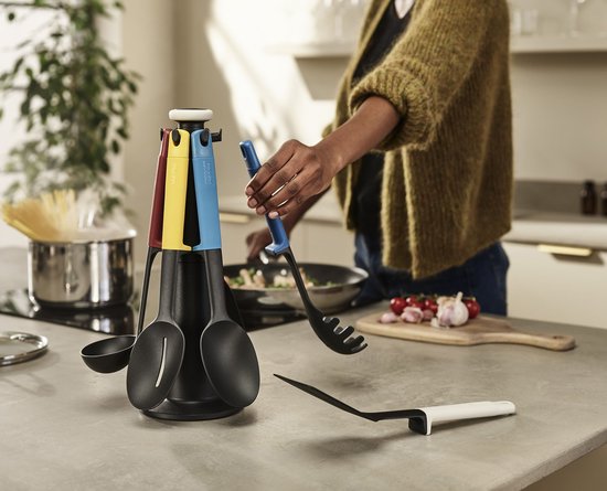 Carrousel met Keukenhulpen, Set van 6 Stuks, Warm Gekleurd - Joseph Joseph | Elevate