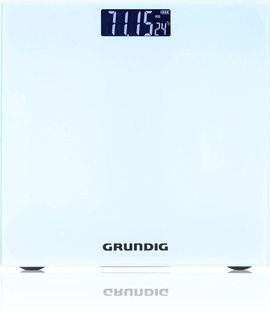 Grundig Personenweegschaal - Digitale Weegschaal - 50 Gr Nauwkeurig - tot 180 KG