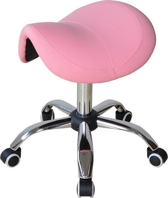 Zadelkruk ergonomisch - werkkruk - kapperskruk - tabouret - hoogte instelbaar