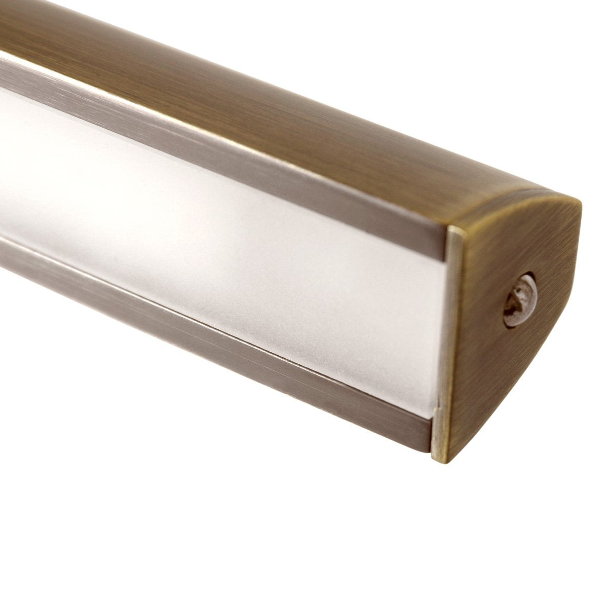 Steinhauer Litho LED - Wandlamp Klassiek - Brons - H:9.4cm  - Universeel - Voor Binnen - Metaal - Wandlampen - Slaapkamer - Woonkamer