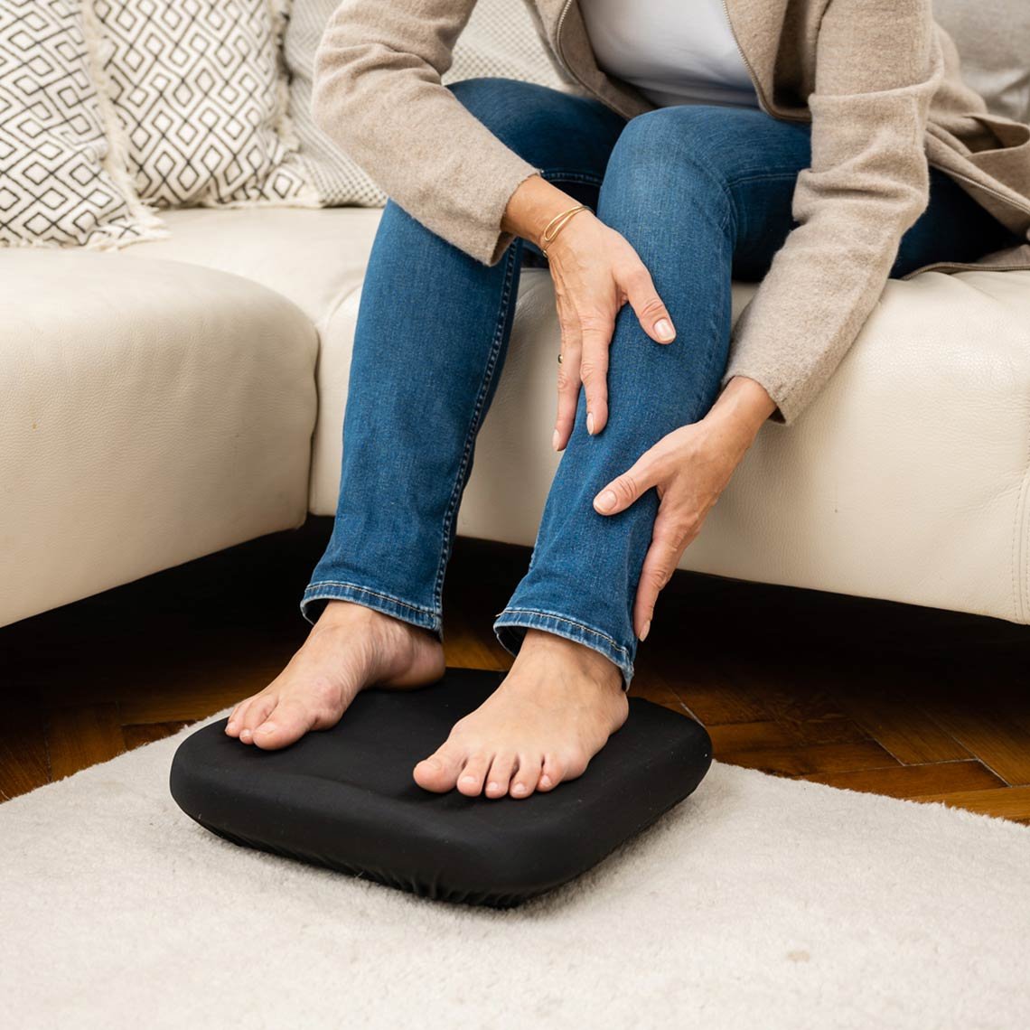 Belena Active Pro Shiatsu Voetmassageapparaat - Elektrisch Massagecomfort - Instelbare Intensiteit - Warmtefunctie en Timer