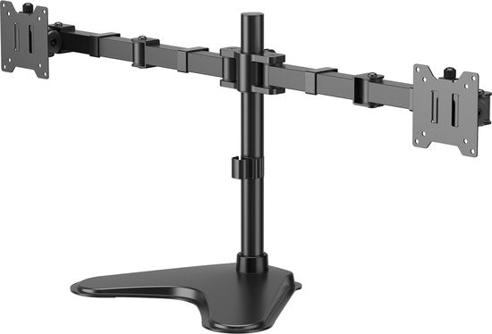 VDD - monitorarm - 2 schermen - heavy duty - met voet