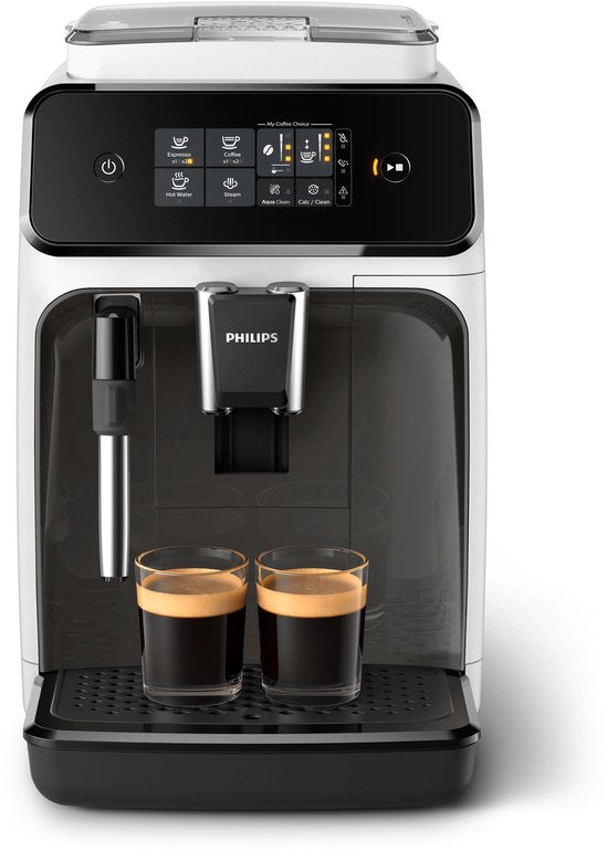 Philips 1200 series - EP1223/00 - Volautomatische espressomachine - Volautomatische koffiemachine - 15 bar - Wit