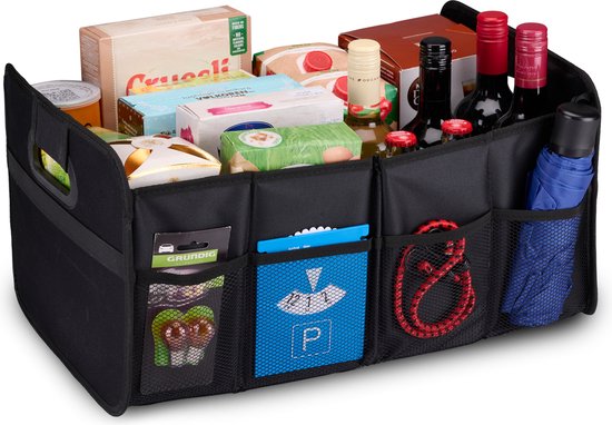 All Ride Kofferbak Organizer - Opvouwbaar - Auto Accessoires - Zwart