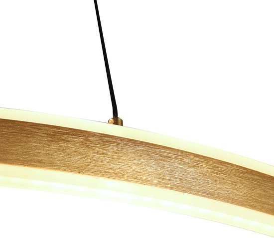 Steinhauer - hanglamp - Ringlux - goud - metaal - Ø 100cm - LED - 3676GO