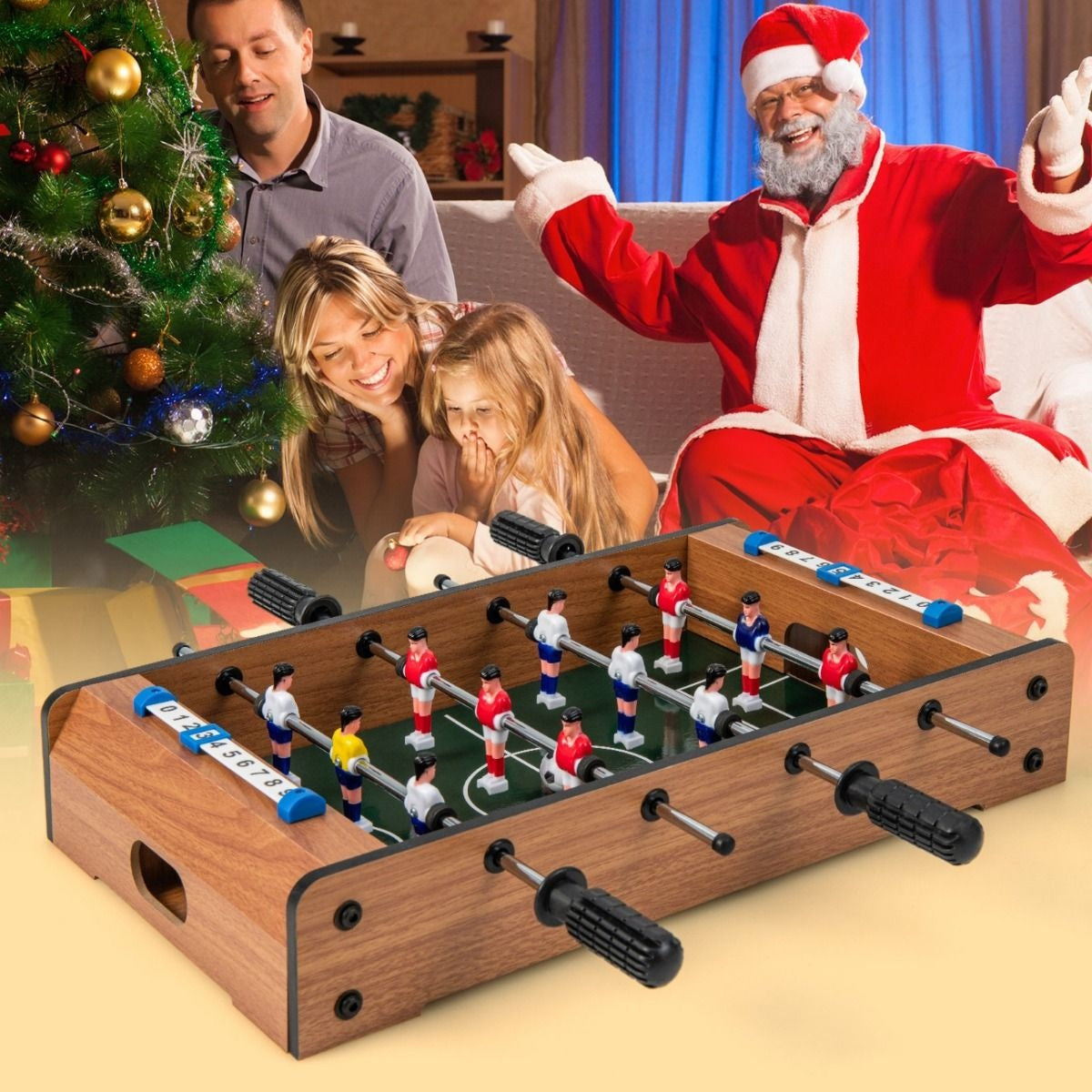 Coast Mini-Tafelvoetbaltafel - Voor Kinderen - 51 x 31 x9 cm
