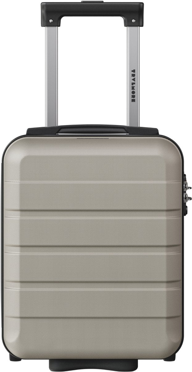 TRVLMORE Handbagagekoffer 40 x 30 x 20 cm – 24 L – Underseat – TSA-slot – 2 Wielen – Champagne