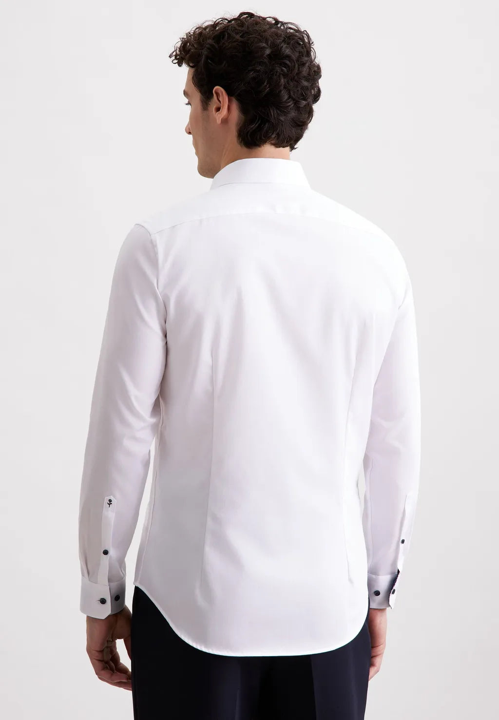 Seidensticker slim fit Seidensticker – Business Hemd Schwarze Rose – Maat 41 – Voorzien Van Slim Fit Pasvorm En Kentkraag En Extra Lange Mouwen – Voor Kantoor En Formele Gelegenheden – Wit Strijkvrij Katoenoverhemd, mouwlengte 7, popeline, wit - Maat 41