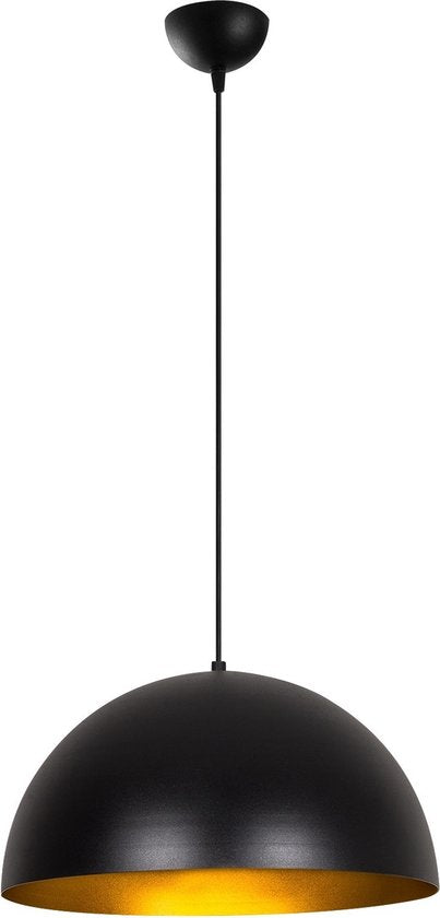 LedLoket Moderne hanglamp - 40 cm - Canti - Zwart/Goud