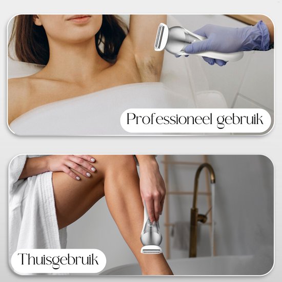 Sansbeauté® 7 in 1 Ladyshaves voor Vrouwen - Gezicht - Oksels - Benen - Epilator - Trimmer voor Vrouwen & Dames - Bikinitrimmer Dames - Scheerapparaat Vrouw
