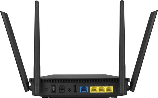 ASUS RT-AX53U - Extendable router - 4G / 5G Router vervanger - WiFi 6 - AX1800