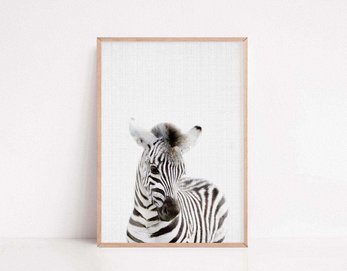 Generic | Safari Posters met Dieren voor Kinderkamer - 6 Posters - 21 x 30cm