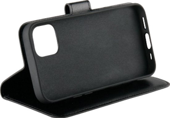 BeHello Bookcover Hoes iPhone 15 Gel - Zwart