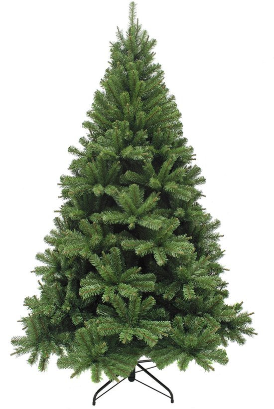 Triumph Tree Forrester - Kerstboom met Zachte PVC-Naalden - Kerstversiering met Kleurgecodeerde Takken - Kunstboom met Natuurlijke Gelaagdheid - H155 x Ø102 cm - Groen