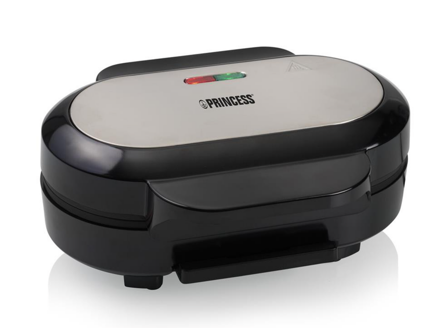 Princess 110902 Hamburgergrill 1000W Antiaanbaklaag 23,5 x 12,7 cm Zwart