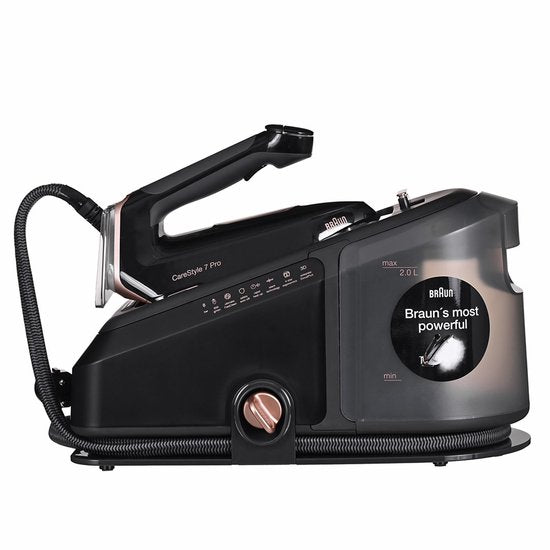 Braun CareStyle 7 Pro IS7286BK - Stoomgenerator - Automatische Instellingen - Halveert Strijktijd - Zwart