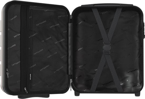 TRVLMORE Handbagagekoffer - 40x30x20 cm - Underseater - 24L - TSA-slot - 2 Wielen - Roségoud