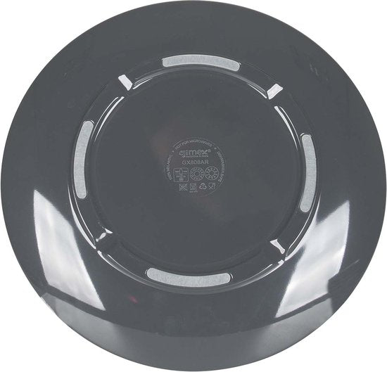 Gimex - Vivid Line - Servies - Grijs - 12-Delig