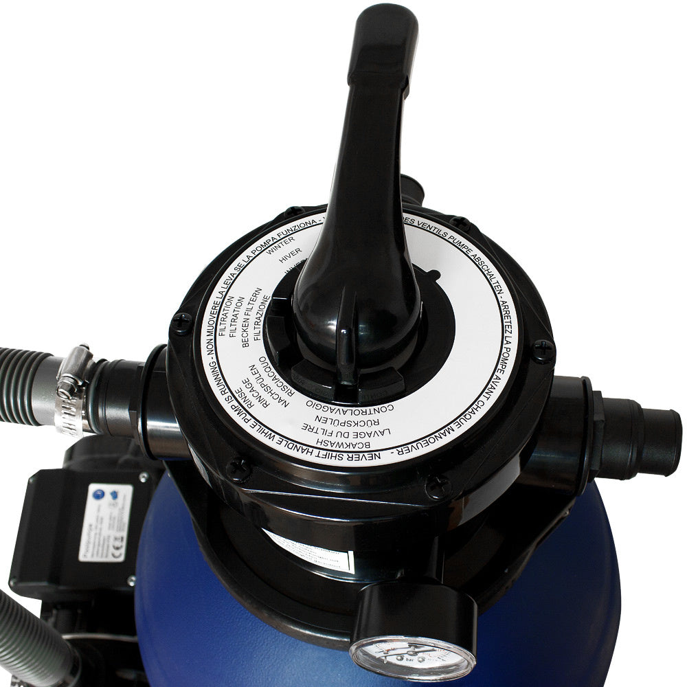 Monzana Zandfilterpomp - 10.200-L/u - Incl. Watertester pH Chloor