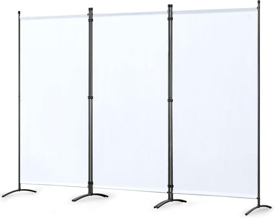 Angel Living Paravent - 3 panelen - opvouwbaar - 243 x 180 cm - Natuurlijk