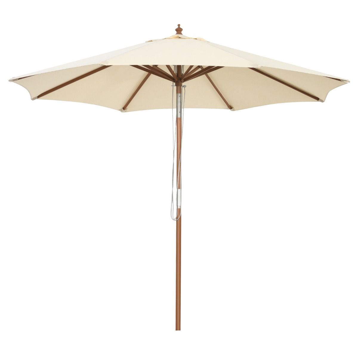 Coast Parasol met 8 Baleinen Kantelbaar - Beige - 300 cm