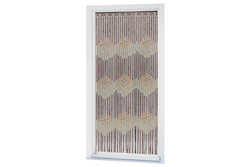 Wenko Kralengordijn Bamboe Handgemaakt - Deurgordijn voor Balkon en Terras - 90 x 200 cm - Meerkleurig