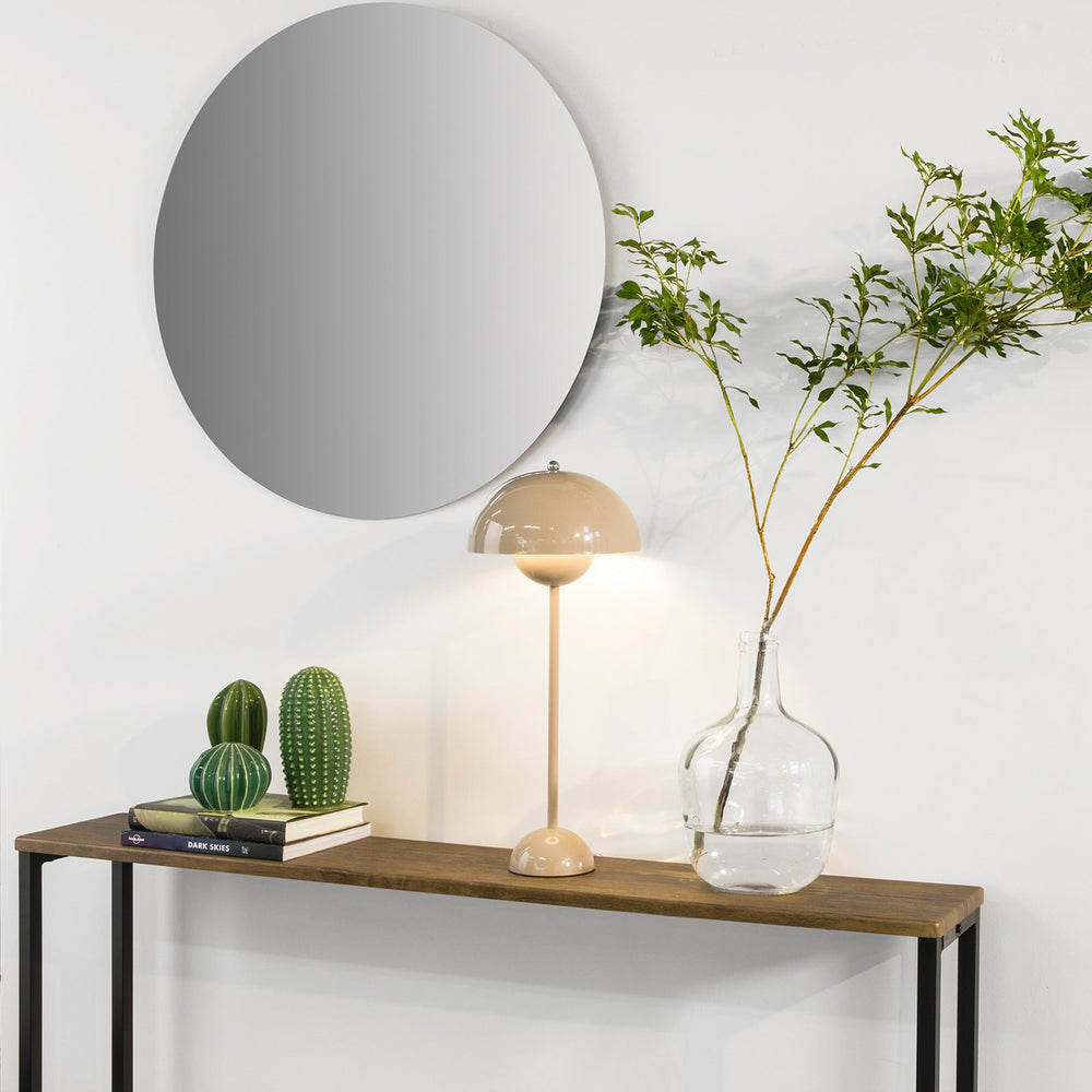 SoBuy FSB19-XL-N Vintage Console Tafel 120x20x80cm - Naturel/Zwart