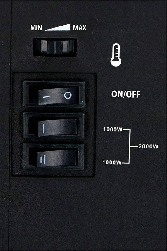 Classic Fire - Elektrische Sfeerhaard Torino - Elektrische Kachel - LED Vlammen - 2000W