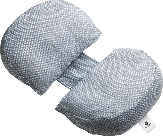 Vulpes Goods® BabyCare - Zwangerschapskussen - Zijslaapkussen - 3-in-1 - Aanpasbaar - Body Pillow / Lichaamskussen / Voedingskussen - Uniek W-Vormig design