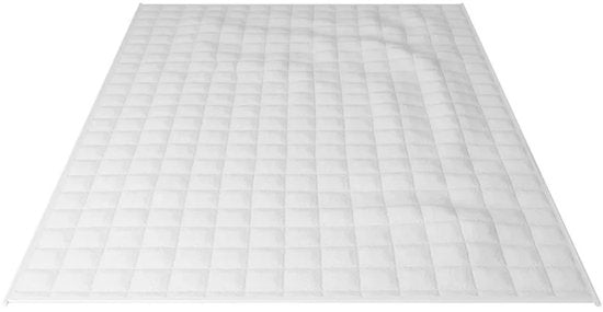 Verzwaringsdeken / Zwaartedeken / Gewichtsdeken - 135x200 cm - 7kg - Wit