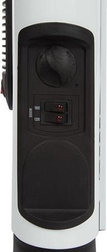 Perel Convectorkachel, voor binnen, drie warmtestanden, turboventilator, 3000 W