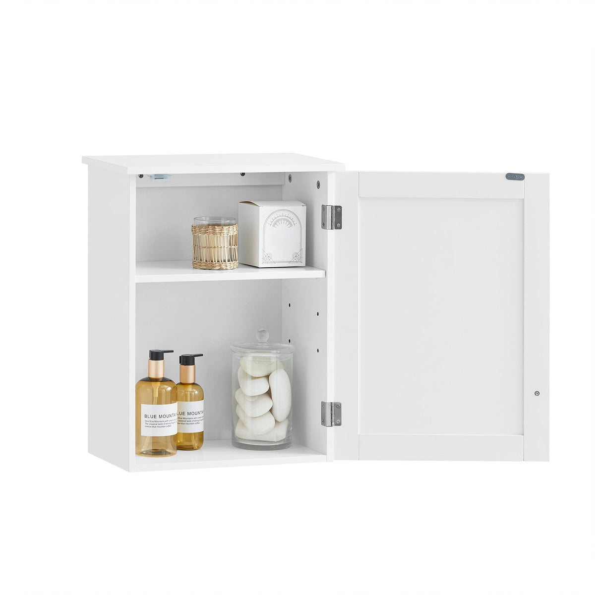 SoBuy Medicijnenkastje - 40 x 52 x 23 cm - Wit