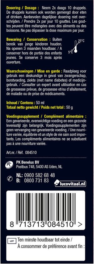 Lucovitaal Multi A-Z Druppels 50 ml