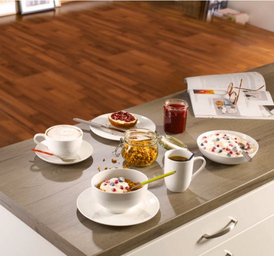 Villeroy & Boch For Me Ontbijtbord 23 cm - Porselein/wit