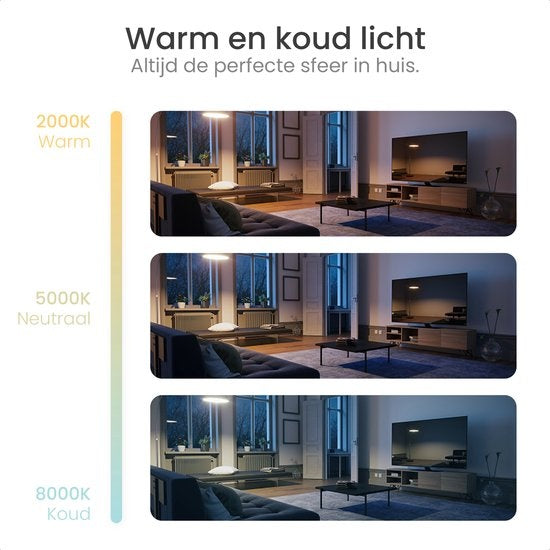 Gologi Slimme Plafondlamp – Plafondlampen – LED RGB – Plafonniere – Industrieel – Slaapkamer & Woonkamer – Ø 30cm – Goud