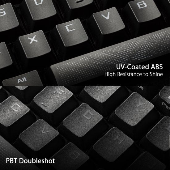 ASUS ROG STRIX SCOPE II RX/RXRD - Toetsenbord - XA12 - Bedraad - USB - Zwart - QWERTY