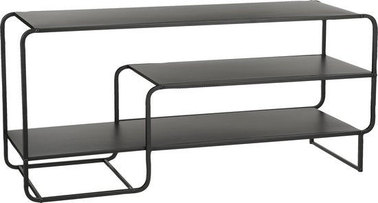 Mica Decorations Jules Salontafel - L110 x B38 x H50 cm - Metaal - Zwart