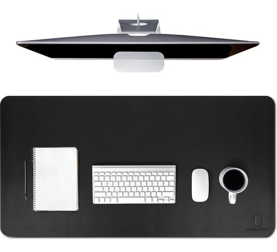 Castagnola Muismat XXL - Onderlegger Bureau - Bureaumat - Bureau Organizer - Muismat Gaming - 90 x 45 cm