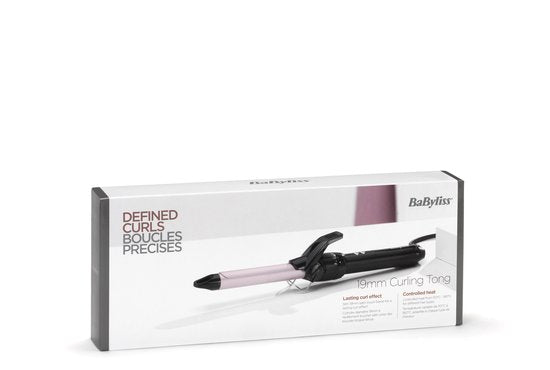 BaByliss 19mm Krultang C319E - 10 temperatuurinstellingen - Cooltip