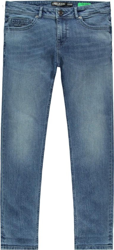 Cars Jeans Heren DOUGLAS DENIM Regular Fit STONE USED - Maat 36/32