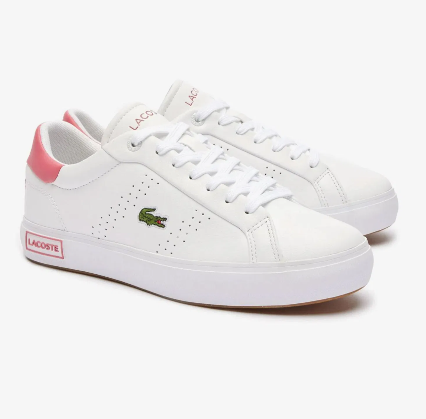 LACOSTE Powercourt 2.0 124 7 SFA wit/roze 42