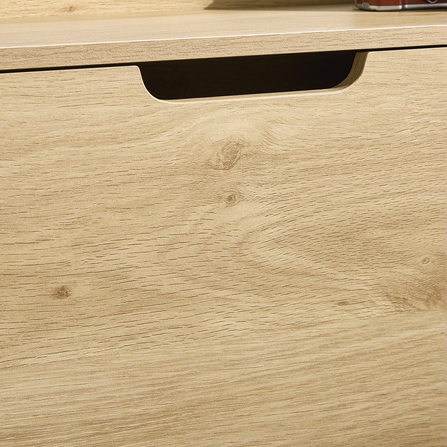 SoBuy Schoenenkast FSR100-N - 4 Klaplades - 19 x 100 x 90 cm - MDF - Lichtbruin