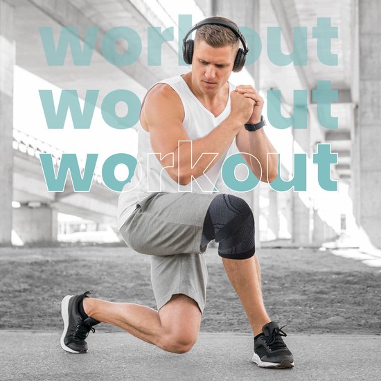 MR. PANACHE Kniebrace - Kniebandage - kniebraces - Knieband - Kniebrace dames - Knie brace Artrose - kniebandage ondersteuning knie - Patella Brace - Verlichting van Gewrichtspijn - Kniebrace Scharnier - Kniebrace Meniscus - Maat M - Zwart