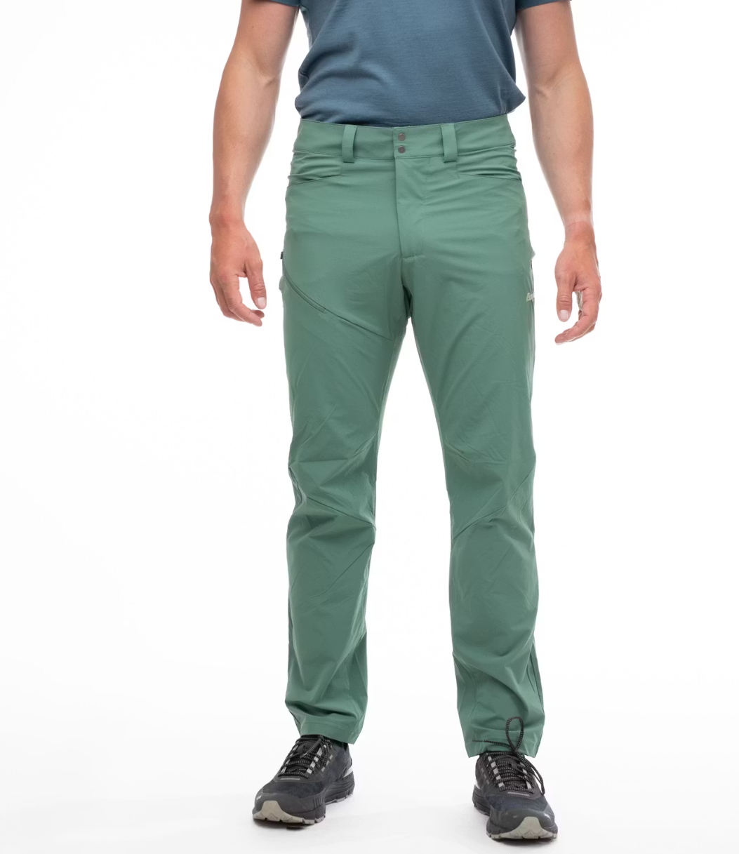 Bergans Vandre Light Softshell Broek Heren Dark Jade Green Maat 56